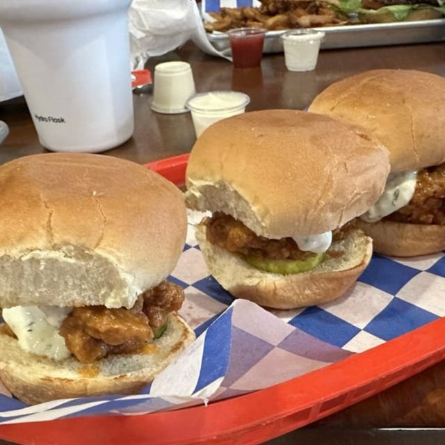 Chicken Sliders.